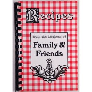 1992 Family And Friends Hampton Chapter Camp Idlewild Cookbook